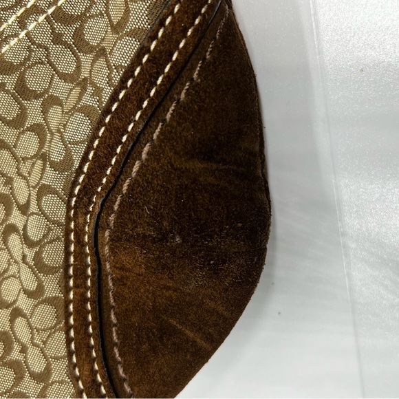 Coach Brown Patterned Women's Bag - Picture 3 of 8